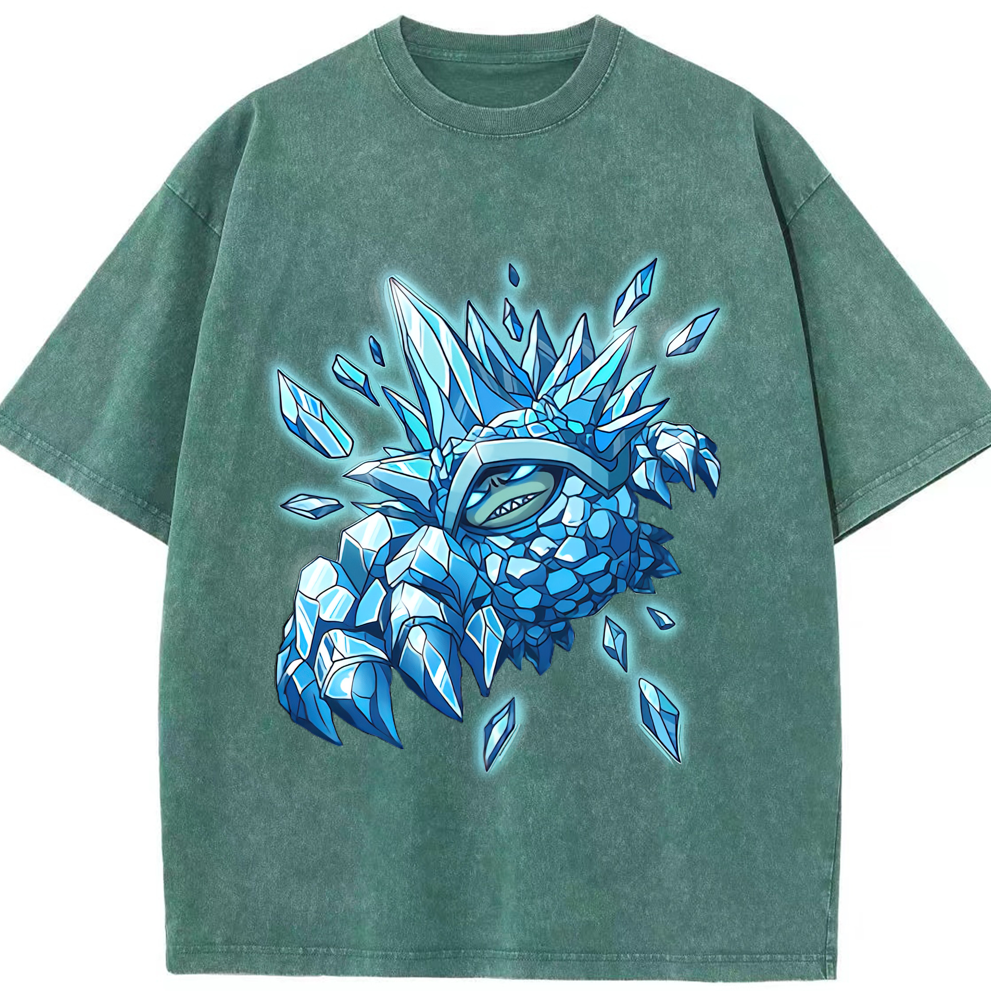 リーグ・オブ・レジェンド League of Legends LOL 綿100% ヴィンテージ風 半袖Tシャツ（フロントプリント）